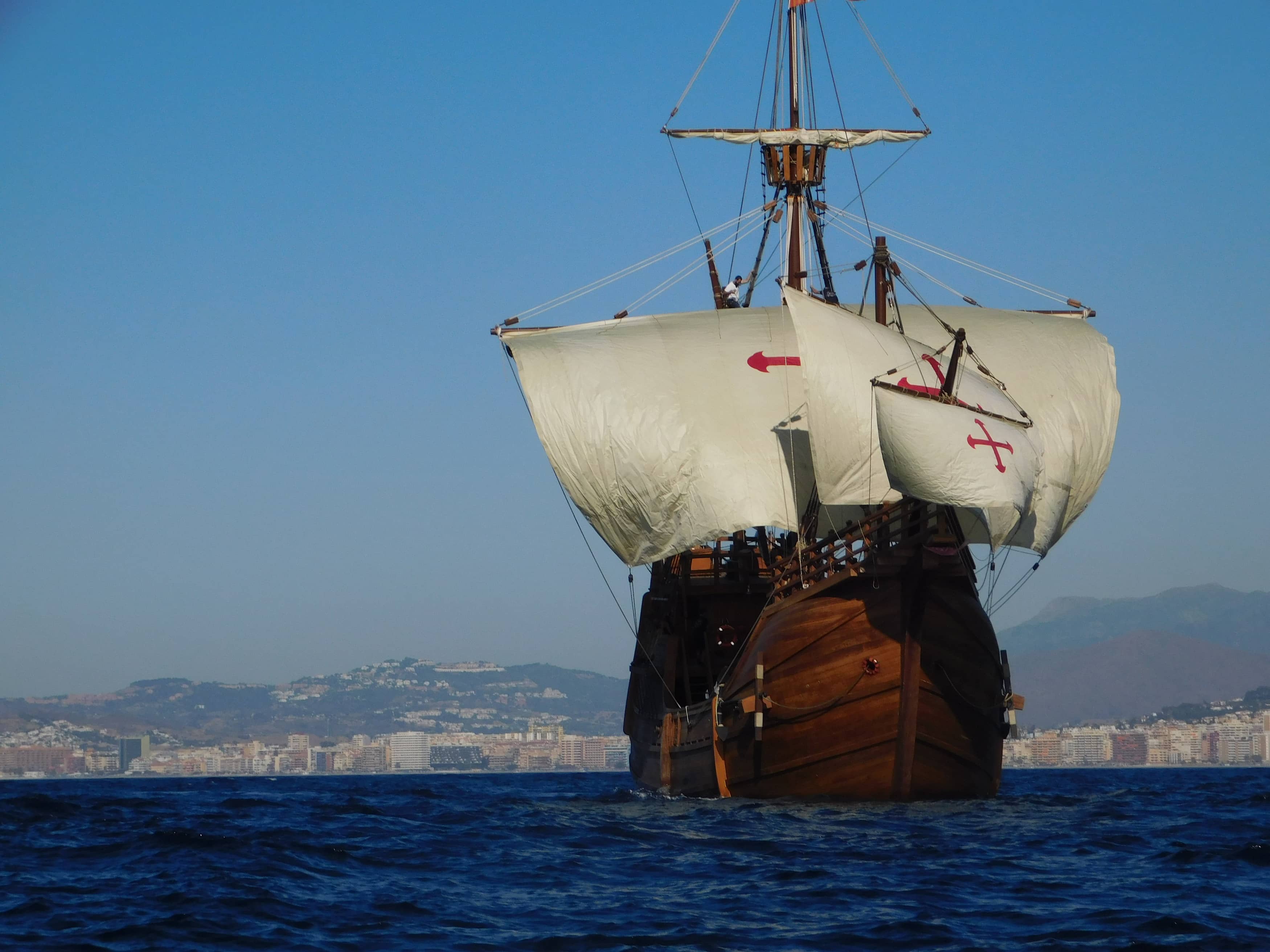 Nao Santa María, Port d’Alcudia, Alcudiamar, Cristóbal Colón, América